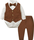 A&J DESIGN Baby Boy Suits Clothes Infant Toddler Formal Gentleman Outfits by AJDESIGN