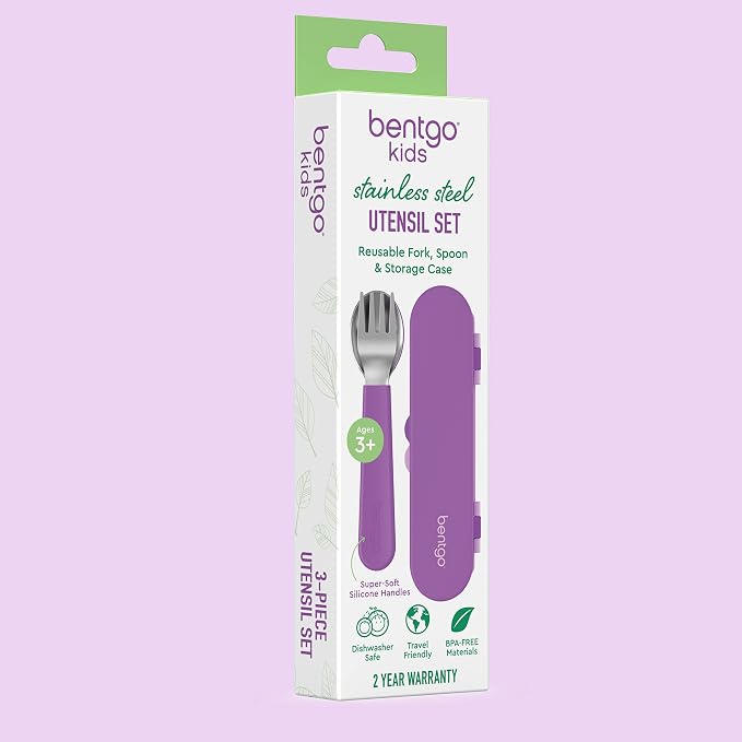 Bentgo® Kids Stainless Steel Utensil Set - Image 7