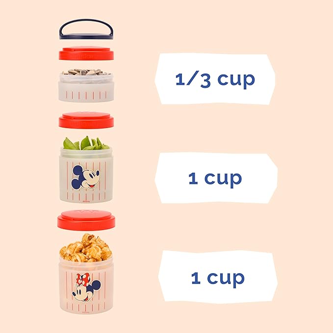 Whiskware Disney Mickey Mouse and Friends Stackable Snack Containers - Image 4