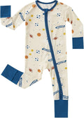 pureborn Baby Infant Boys Girls Sleeper Snug Fit Viscose from Bamboo Pajamas by pureborn