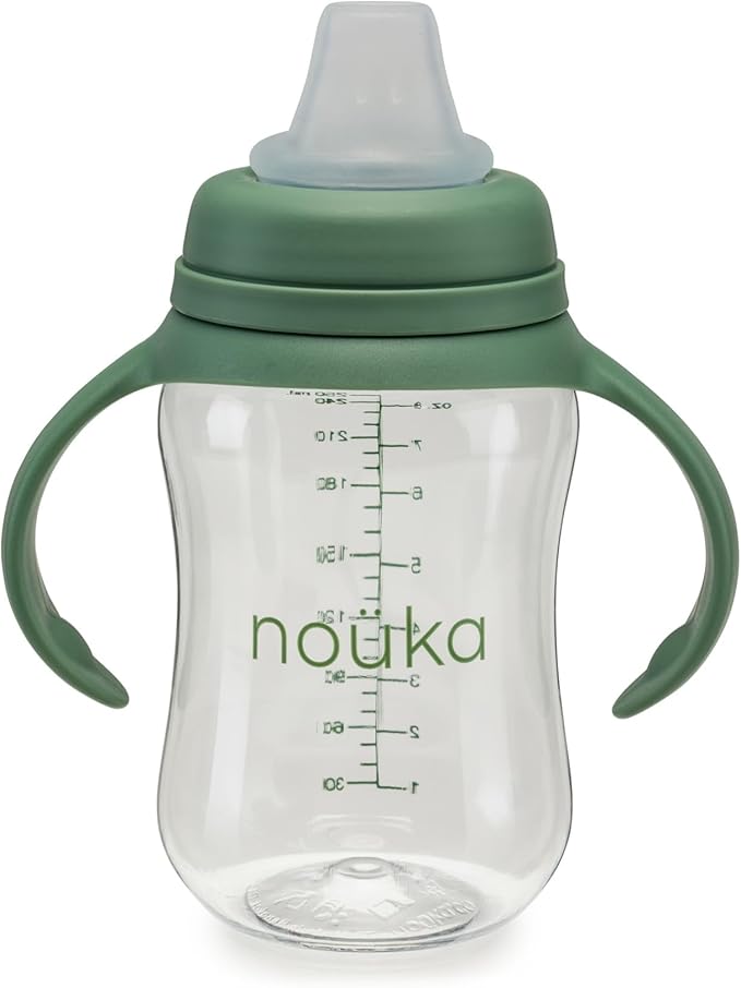 nouka Soft Spout Tritan Sippy Cup | Leak Proof and Easy Grip | Removable by no%C3%BCka