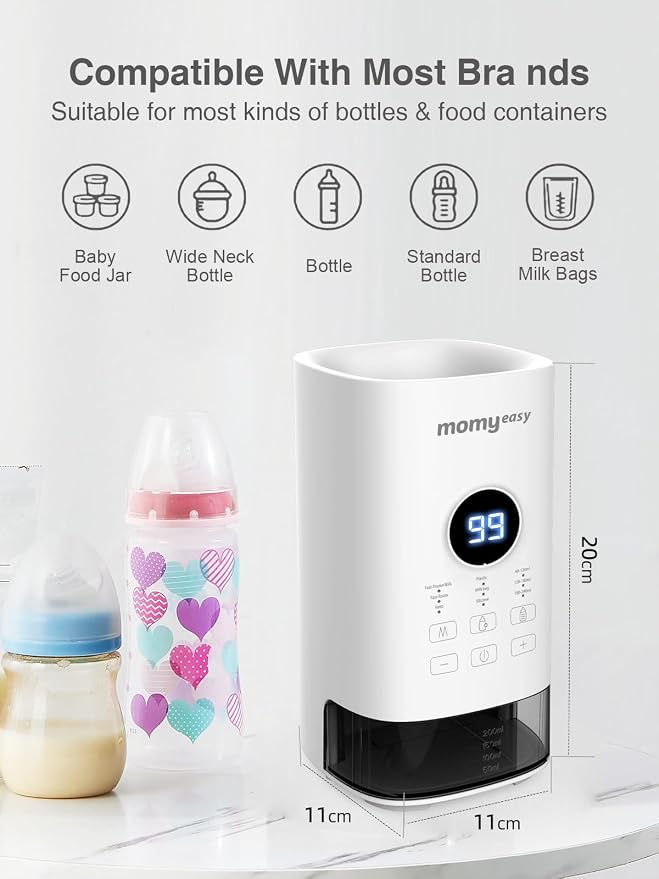 MOMYEASY Bottle Warmer, Fast Baby Bottle Warmer - Image 8