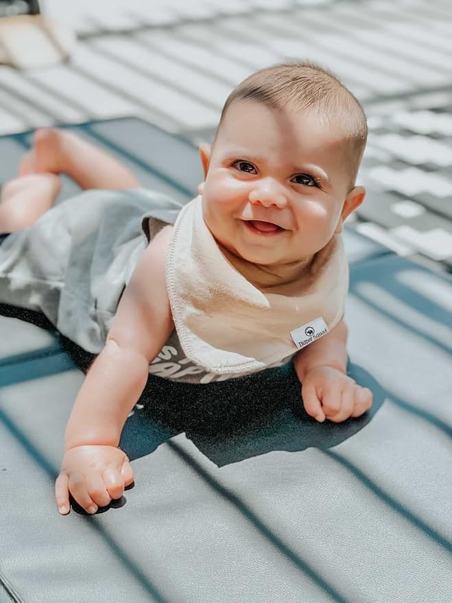 DiaperSquad's Baby Bibs for Drooling and Teething, Bibs for Boys, Baby Girl - Image 6