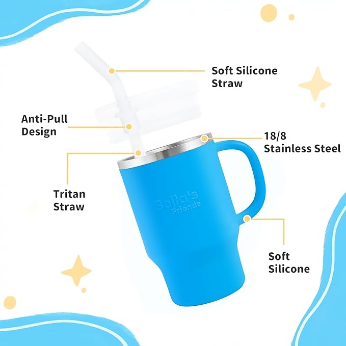 Bella's Friends Handy Mini Tumbler – Adorable 9 oz Sippy Cup - Image 4