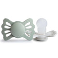 FRIGG Lucky Symmetrical SilkySoft Silicone Baby Pacifier | Made in Denmark | by mushie