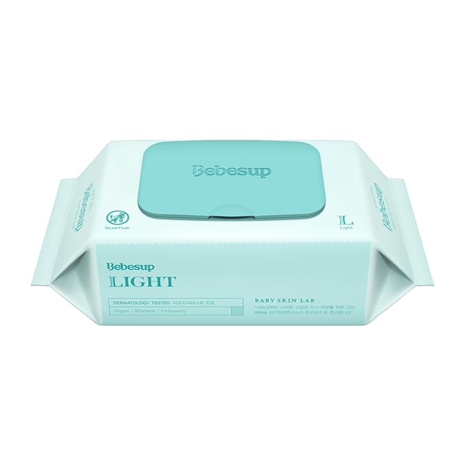 BEBESUP Korea's #1 Light Baby Wipes by BEBESUP