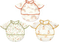 Feeding Bibs for Baby, 3 Pack-Waterproof & Easy Clean Feeding Bibs for Toddlers by CoolaPeach