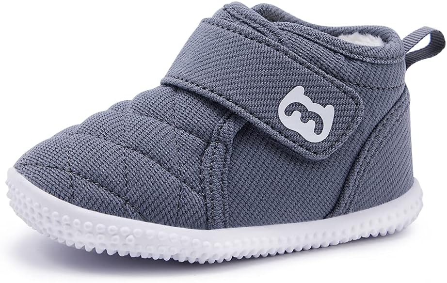 BMCiTYBM Toddler Baby Winter Snow Boots Boy Girl Faux Fur Warm Non Slip First by BMCiTYBM