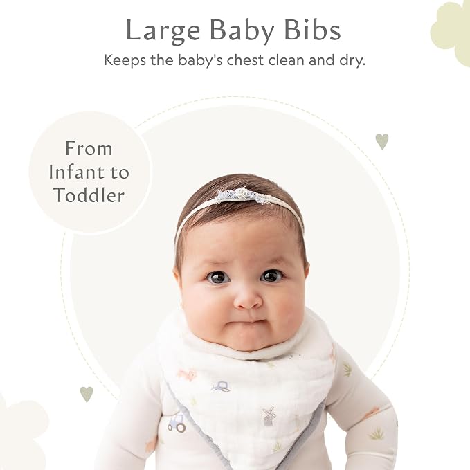Bamboo Little Baby Bibs - Image 2