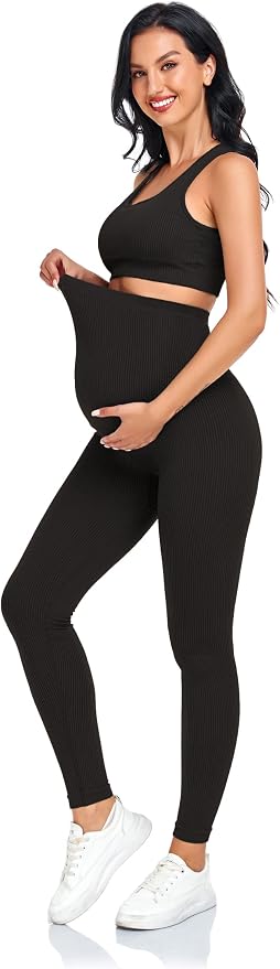 Women's Maternity 2 Piece Outfit Set - Image 3