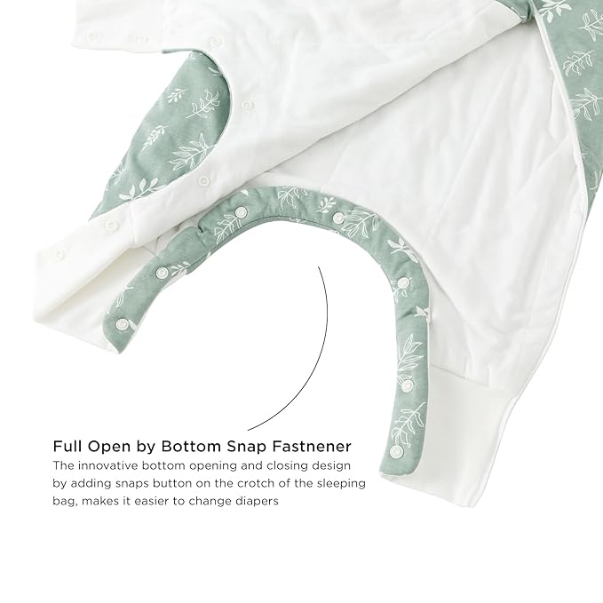 Duomiaomiao 2.5 TOG Toddler Sleep Sack 36-48 Months 100% Cotton Winter Side - Image 5