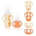 4-Pack Silicone Sleeves for Philips Avent Glass Bottles, BPA-Free by Unknown