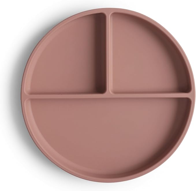 mushie Silicone Suction Plate | BPA-Free Non-Slip Design by mushie