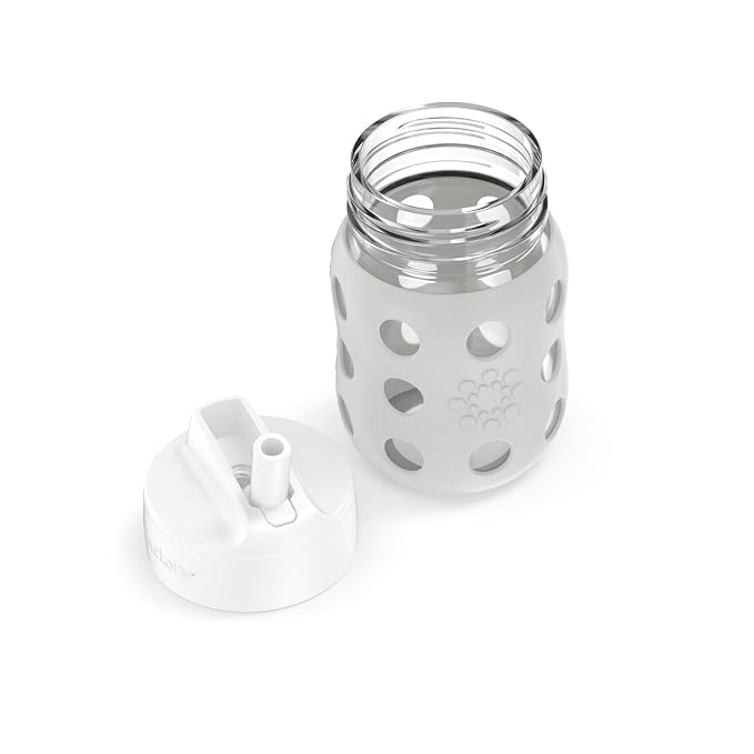 Lifefactory 8-Ounce Wide Neck Glass Baby Bottle - Image 5