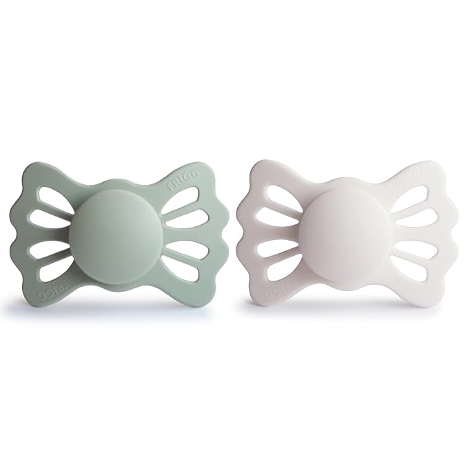 FRIGG Lucky Symmetrical SilkySoft Silicone Baby Pacifier | Made in Denmark | - Image 2