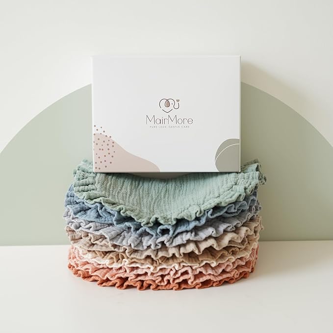 Baby Muslin Bibs Bandana Drool Bibs - Image 5