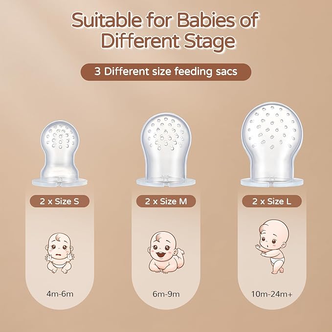 2 Pack Silicone Baby Fruit Feeder - Image 3