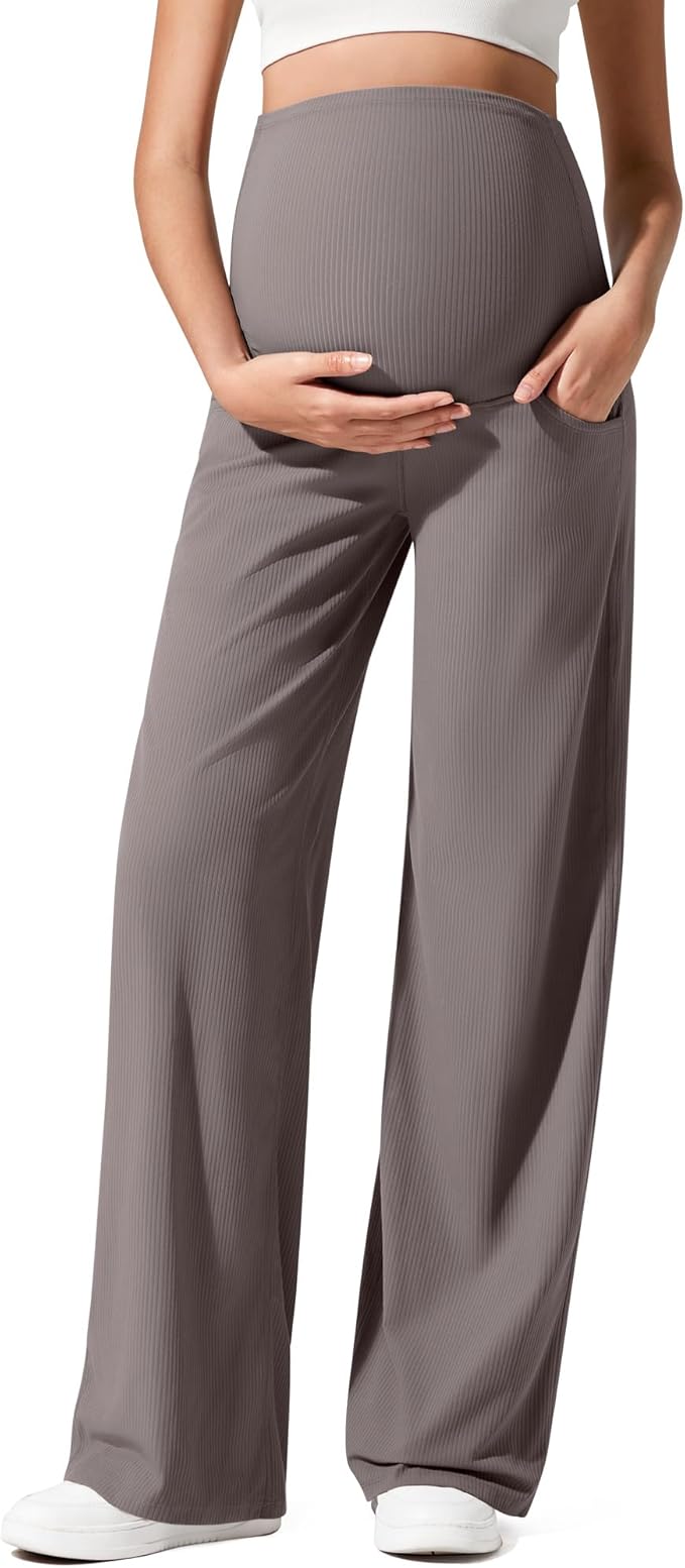 G4Free Ribbed Maternity Yoga Pants by G4Free