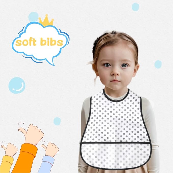 Baby bibs Waterproof Toddler bib - Image 2