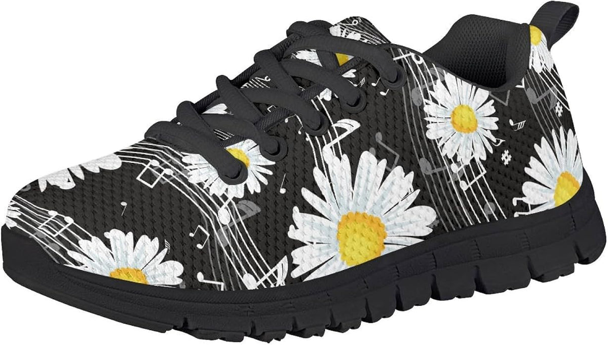 MARSVOVO First Shoes for Walking Boy Girl Athletic Lightweight Flexible Lace-up - Image 2