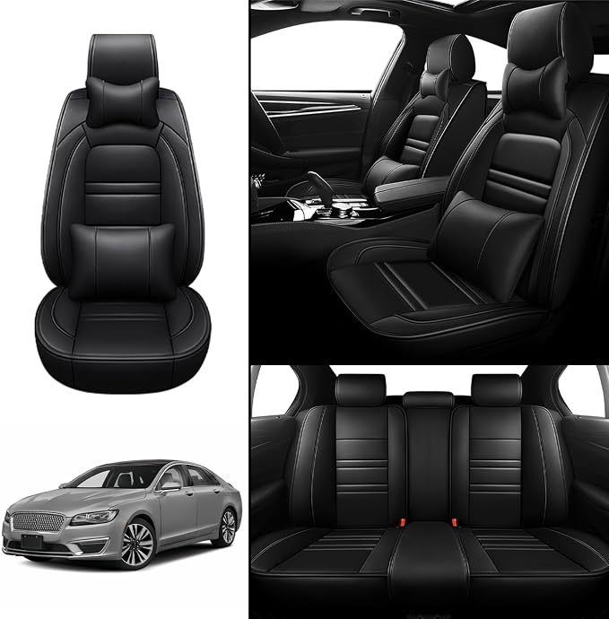 Car Seat Covers for Lincoln mkz 2011-2020 | 5-Seats Seat Covers, Waterproof - Image 2