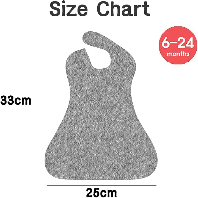 Full Coverage Waterproof Feeding Bib - Image 8