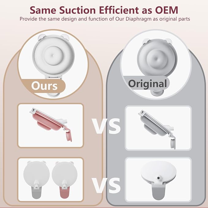 2PC Double-Layed Diaphragm Replacement Accessories - Image 5