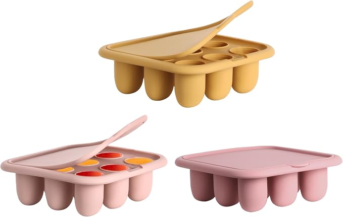 WAJIAYON Baby Food Freezer Tray Silicone Nibble Freezer Tray, Baby Fruit Food by WAJIAYON