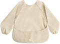 mushie Long Sleeve Baby Bib | Water Resistant Adjustable Fit by mushie