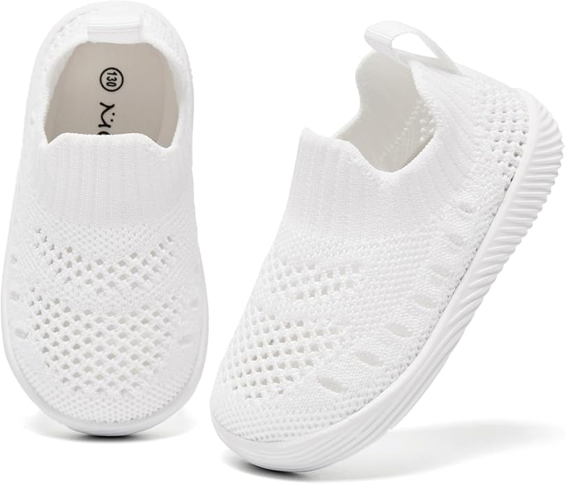 MORENDL Baby Toddler Walking Socks Non-Slip Breathable Unisex Casual Sneakers - Image 2