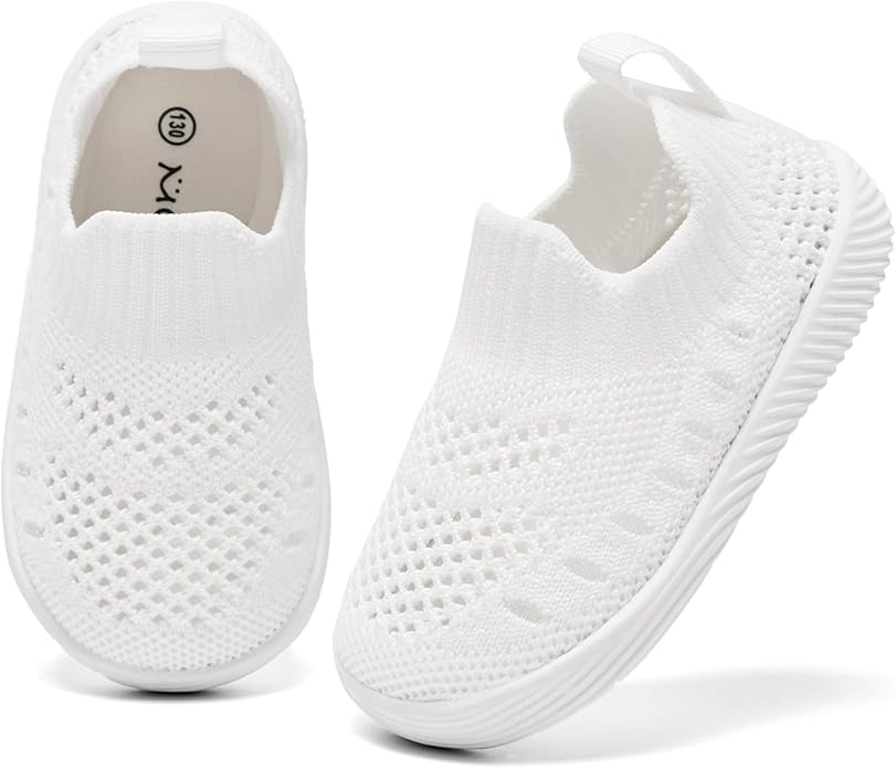 MORENDL Baby Toddler Walking Socks Non-Slip Breathable Unisex Casual Sneakers - Image 2