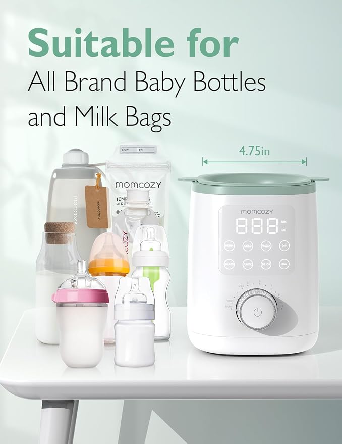 Momcozy Retain Nutrients Bottle Warmer, 9-in-1 Baby Bottle Warmer - Image 6