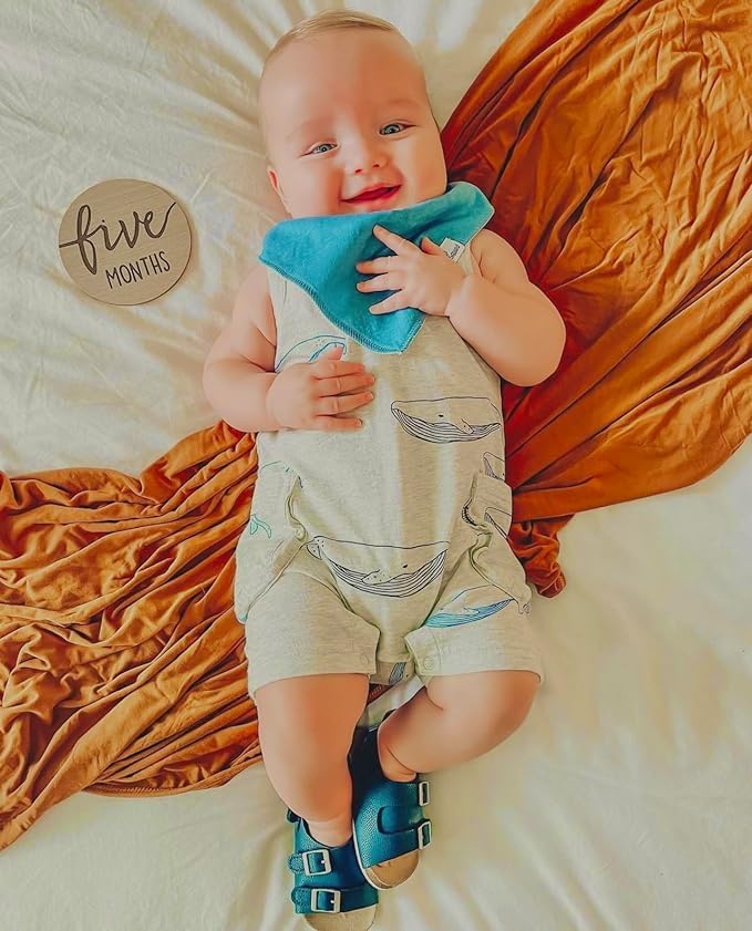 DiaperSquad's Baby Bibs for Drooling and Teething, Bibs for Boys, Baby Girl - Image 3