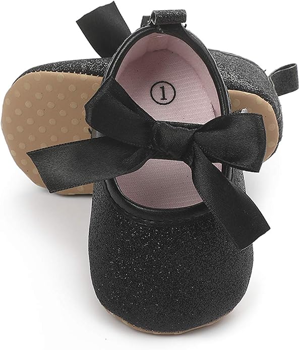 COSANKIM Baby Girls Mary Jane Flats Shoes Anti-Slip Rubber Sole Infant Toddler - Image 4