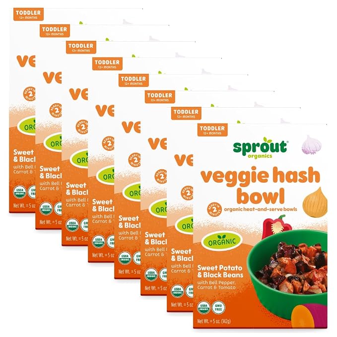 Sprout Organics, Toddler Meal, Veggie Hash by SproutOrganics