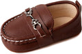 LONSOEN Baby Girls Boys Loafers Prewalker Dress Crib Shoes by LONSOEN