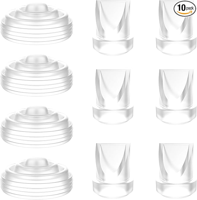10PCS M5 Breast Pump Parts, Original Mom Cozy M5 Breastfeeding Essential by FRUSSONIA