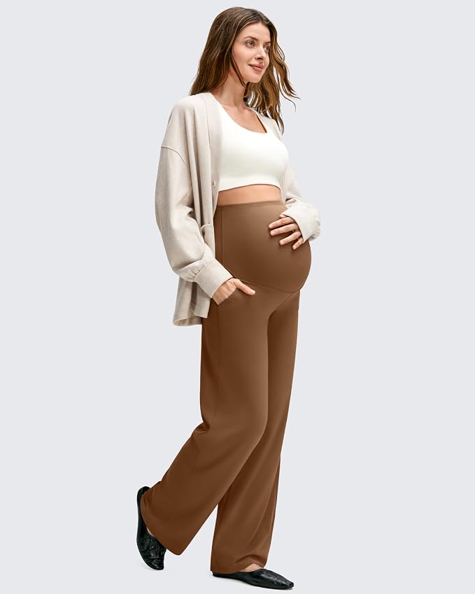 G4Free BareFeel Maternity Dress Yoga Pants - Image 7