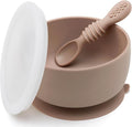 SAMiGO Silicone Baby Bowl and Spoon Set by SAMiGO