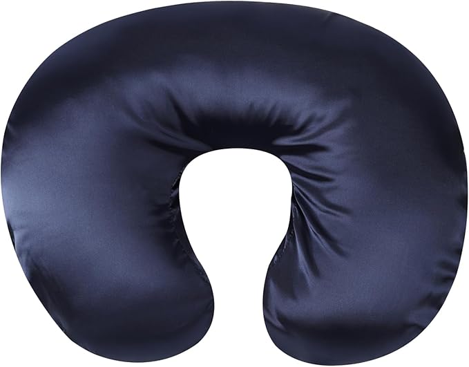 Satin Nursing Pillow Cover Set 2 Pack Ultra Soft Silk Compatible - Image 6