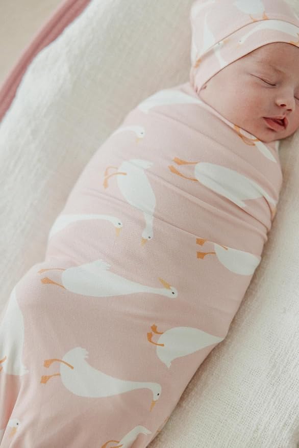 Copper Pearl Baby Swaddle Blanket - Image 7