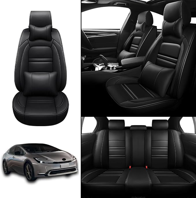 Car Seat Covers for Toyota Prius 2001-2025 | 5-Seats Seat Covers, Waterproof - Image 2