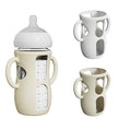 2 Pack Silicone Sleeves for Avent Natural Glass Bottles, Anti Breakage Baby by AYHIT