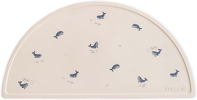 mushie Silicone Placemat for Kids | BPA-Free Non-Slip Design by mushie