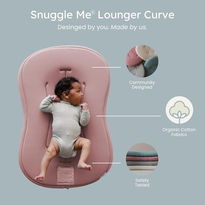Snuggle Me® Baby Lounger Curve - Image 2