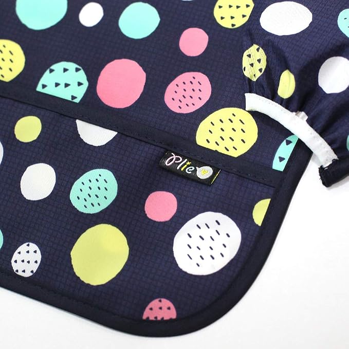 Long Sleeve Waterproof Bib for Toddlers – Feeding Smock for Baby Mealtime - Image 2