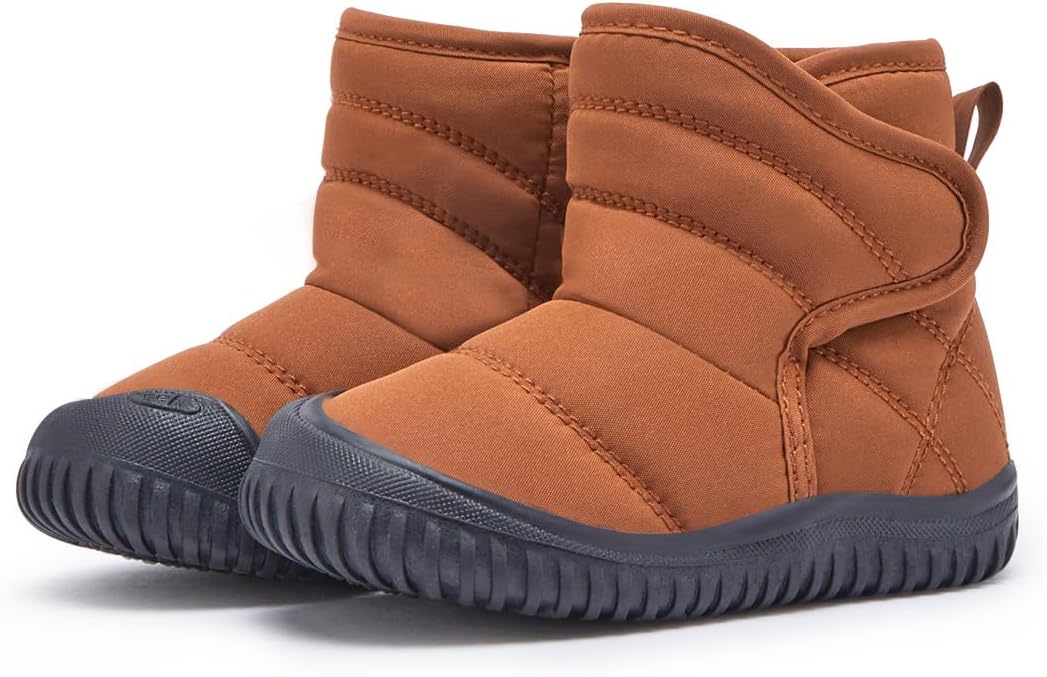 BMCiTYBM Toddler Baby Snow Boots Winter Shoes Boys Girls Cold Weather Baby Faux - Image 4