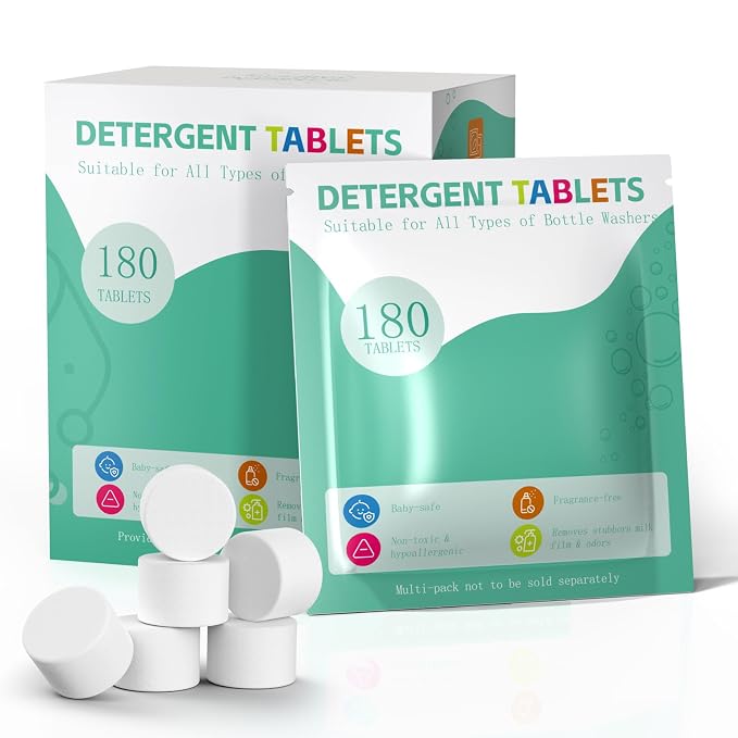 Baby Bottle Washer Detergent Tablets by Unknown