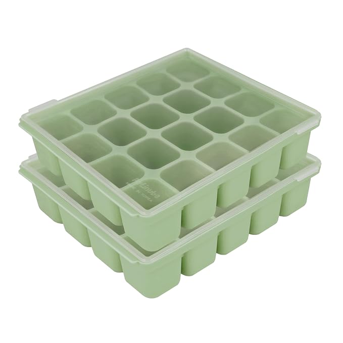Baby Food Storage Silicone Cubes by Petinube