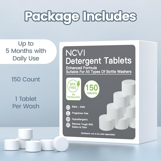 NCVI 150 PCS Detergent Washing Tablets Compatible - Image 7